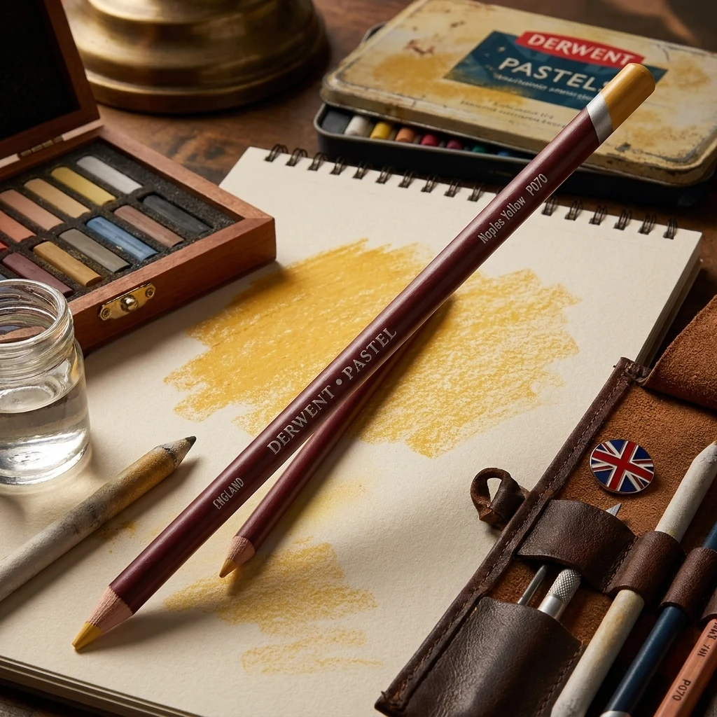 Олівець пастельний Pastel (P070), жовтий неаполітанський, Derwent