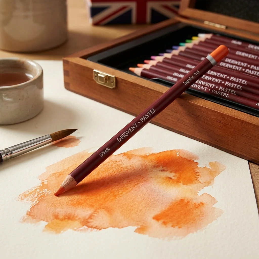 Олівець пастельний Pastel (P110), мандариновий, Derwent