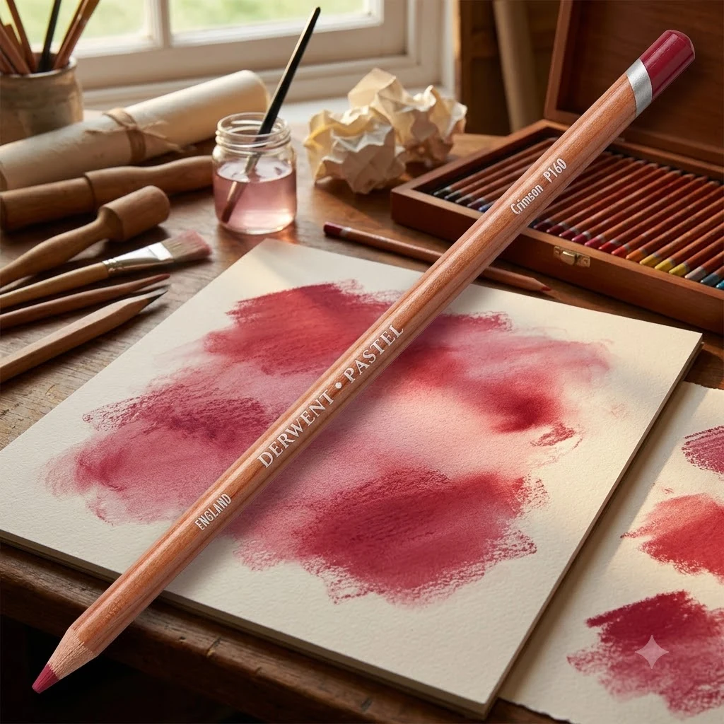 Олівець пастельний Pastel (P160), кармін, Derwent