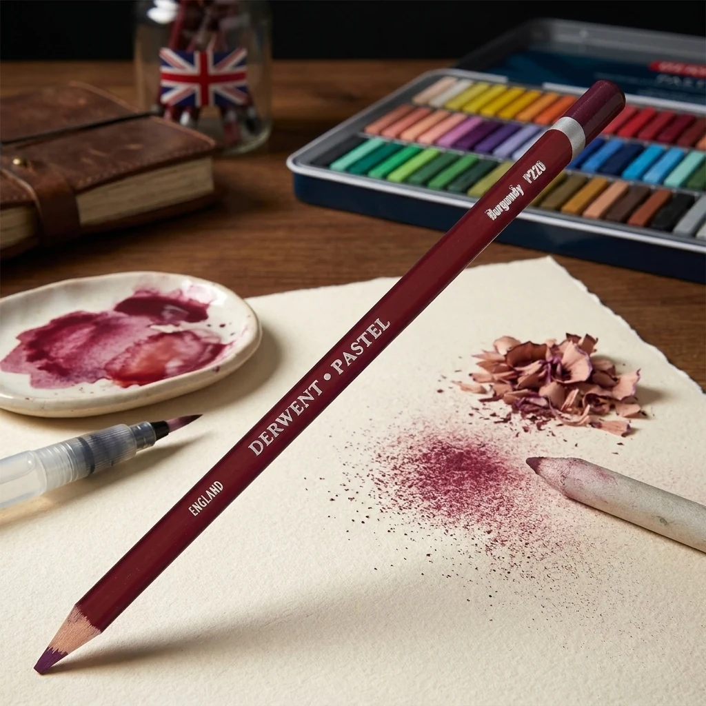 Олівець пастельний Pastel (P220), бургундський, Derwent