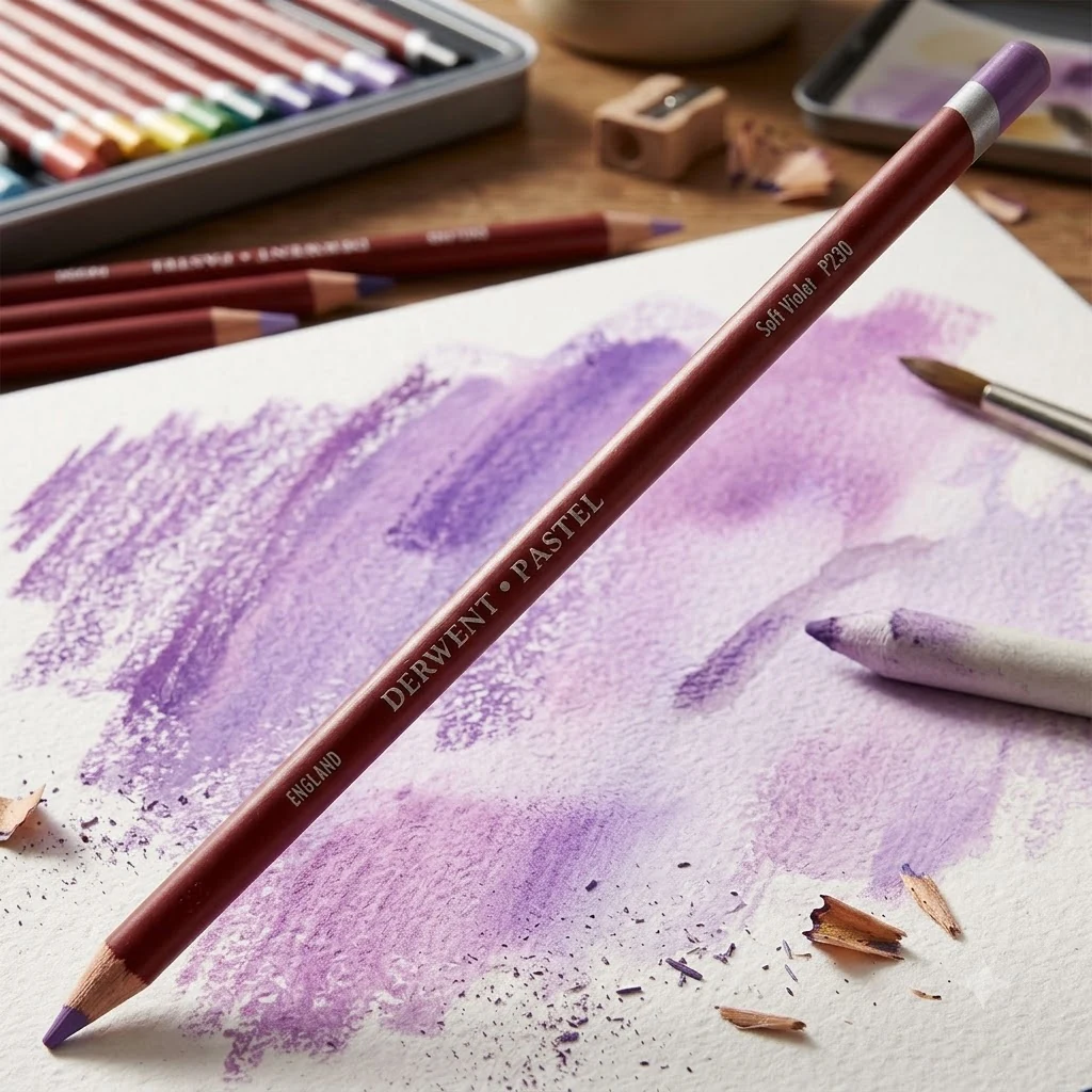 Олівець пастельний Pastel (P230), фіолетовий м'який, Derwent