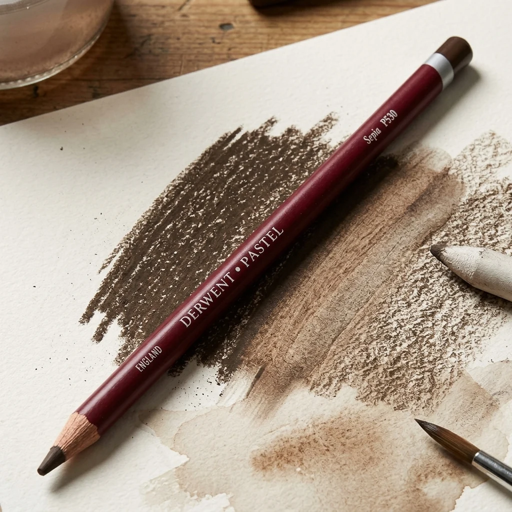 Олівець пастельний Pastel (P530), сепія, Derwent
