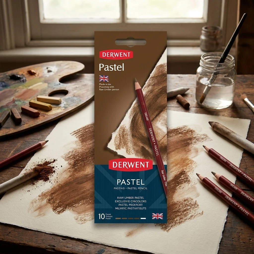 Олівець пастельний Pastel (P560), умбра натуральна, Derwent