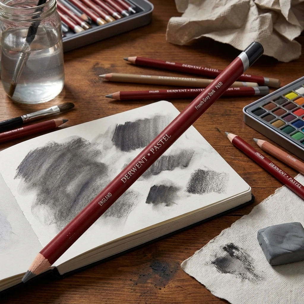 Олівець пастельний Pastel (P650), французький сірий темний, Derwent