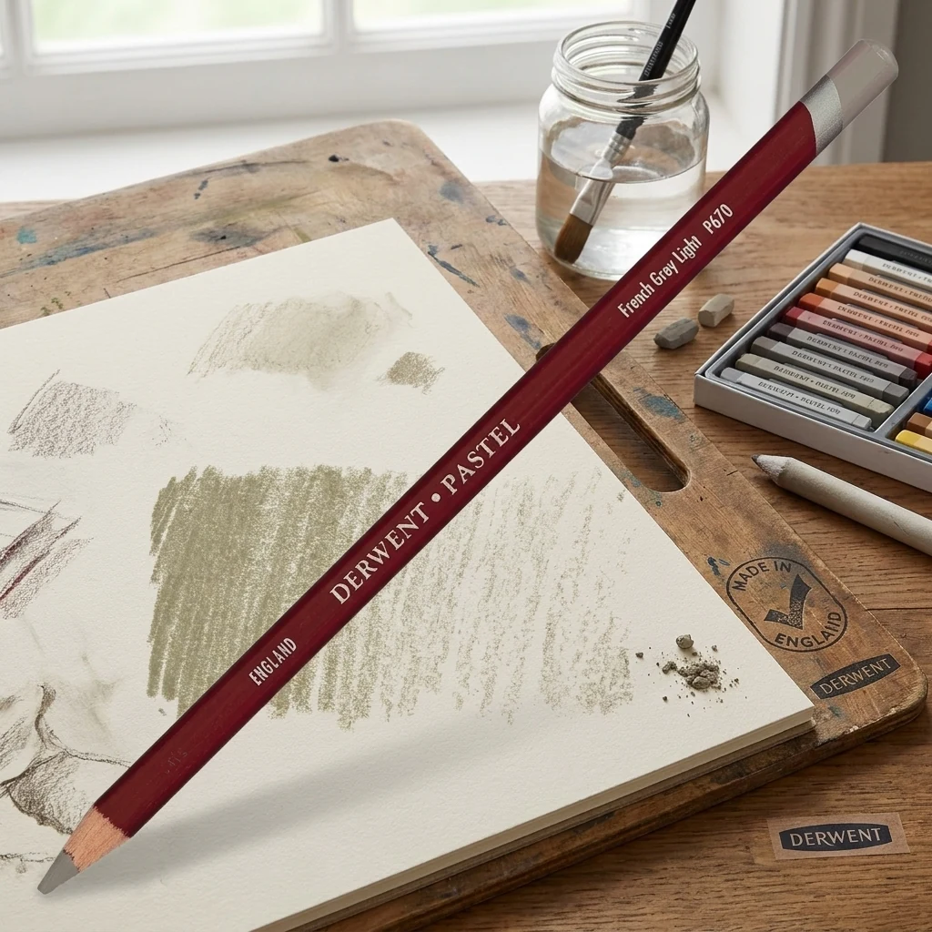 Олівець пастельний Pastel (P670), французький сірий світлий, Derwent