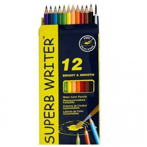 Олівці акварельні 12 кольорів Superb Writer 4120-12СВ MARCO — фото 3