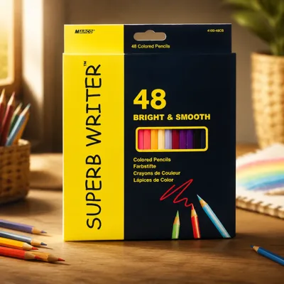 Олівці кольорові 48 кольорів Superb Writer 4100-48CB MARCO