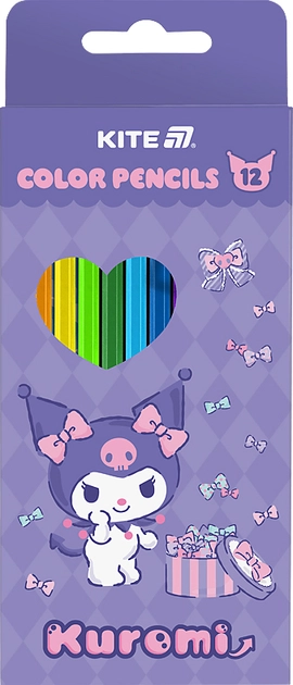 Олівці кольорові Kite 12 шт HK -2 — фото 2