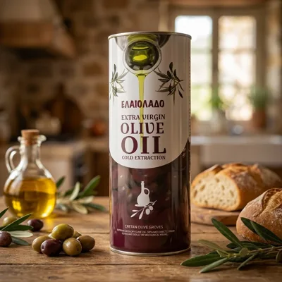 Олія оливкова LATROVALIS EXTRA VERGINE 1л/жб