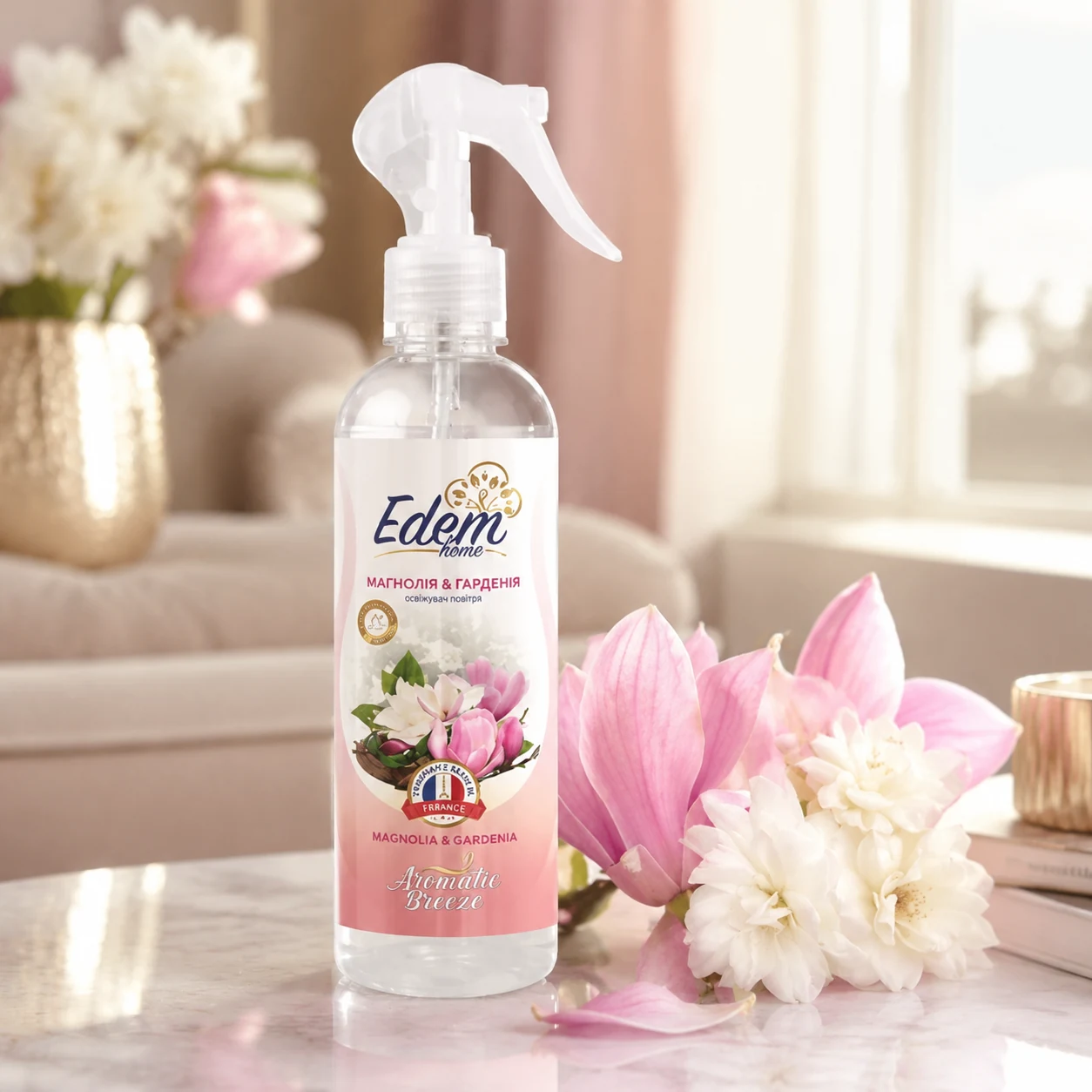 Освіжувач повітря Aromatic Breeze Edem Home Магнолія і гарденія 420мл EH550991 — 