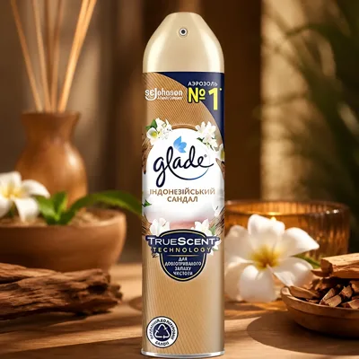 Освiжувач повітря Glade Індонезійський сандал 300мл