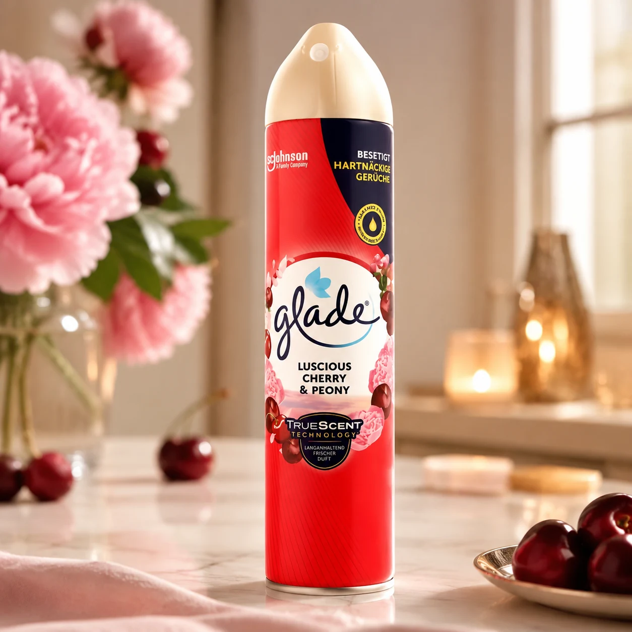 Освіжувач повітря Glade Півон 300мл — Побутова хімія