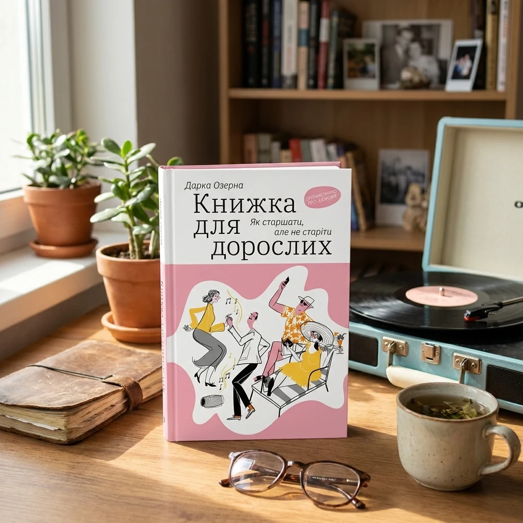 Книжка для дорослих. Як старшати, але не старіти — Д. Озерная