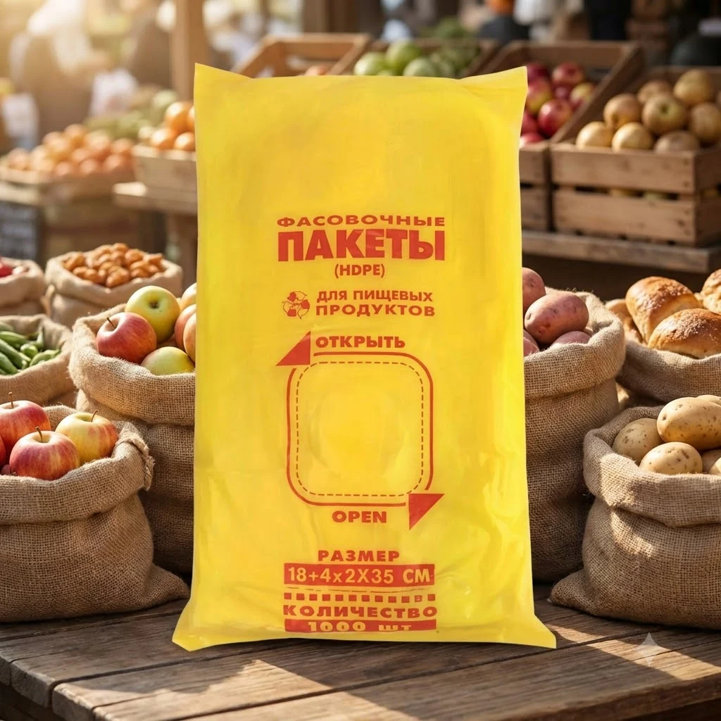 Пакет 18 см* 35 см (1000 шт)