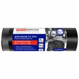 Пакети для сміття з затяжкою 60л чорні (15 шт) — фото 2