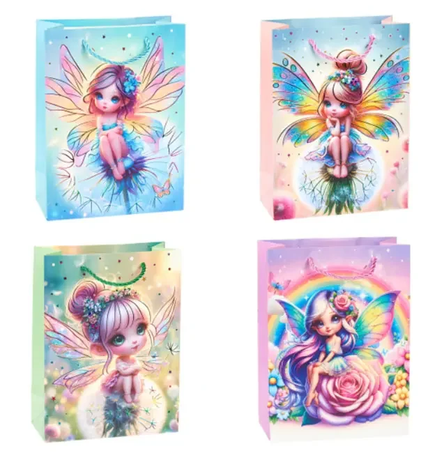 Пакет подарунковий 18*24*8,5 см Фея