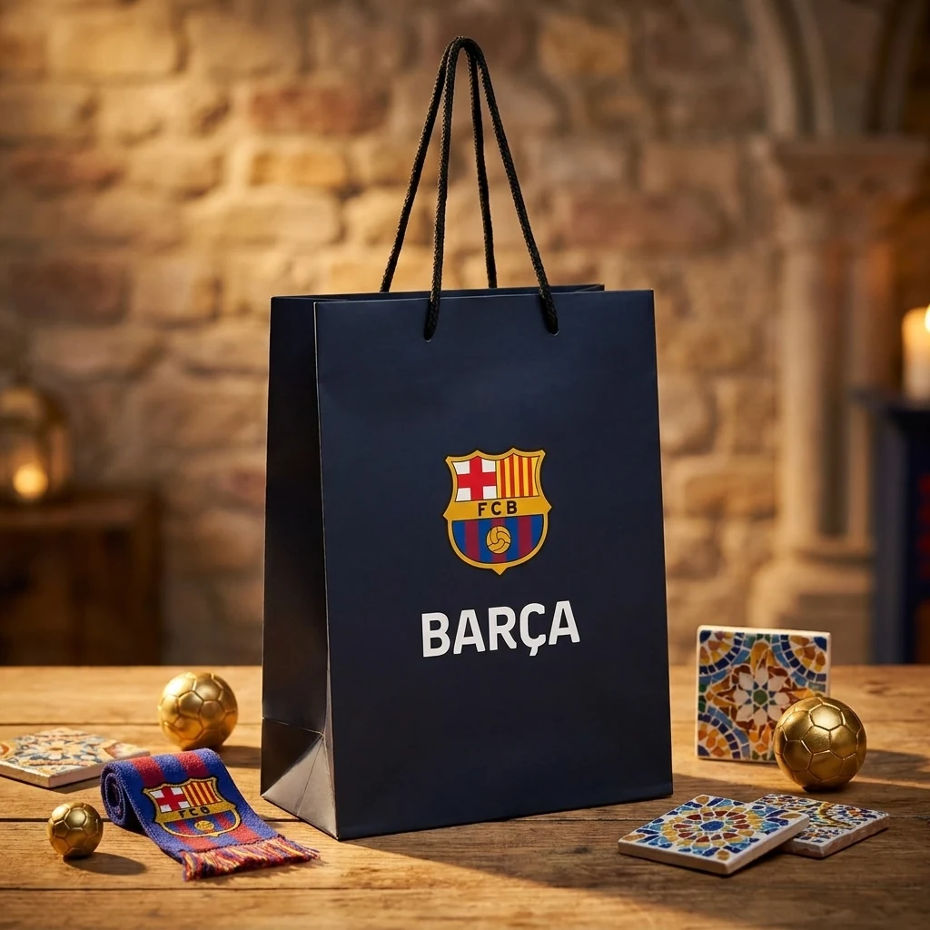 Пакет подарунковий 18*24 см Kite Barcelona