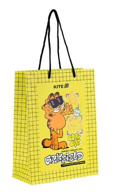 Пакет подарунковий 18*24 см Kite Garfield