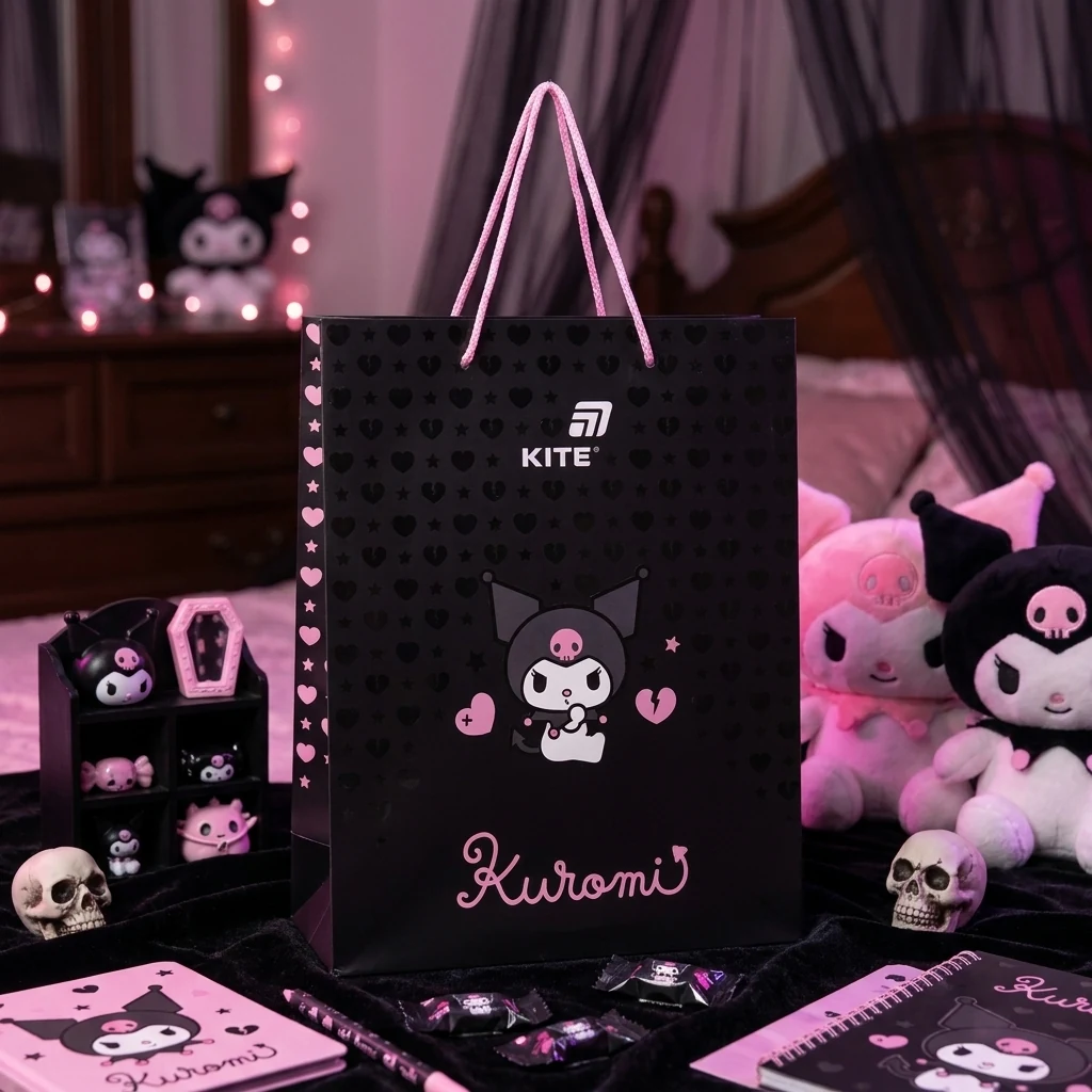 Пакет подарунковий 26*32*12 см Kite Kuromi