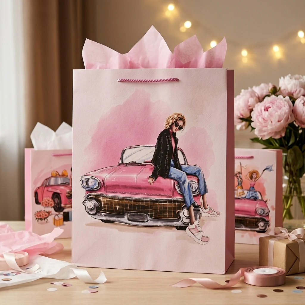 Пакет подарунковий 32*26 см Girls