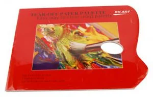 Палітра паперова універсальна, 40 арк, 80 г/м2, D.K.Art&Craft