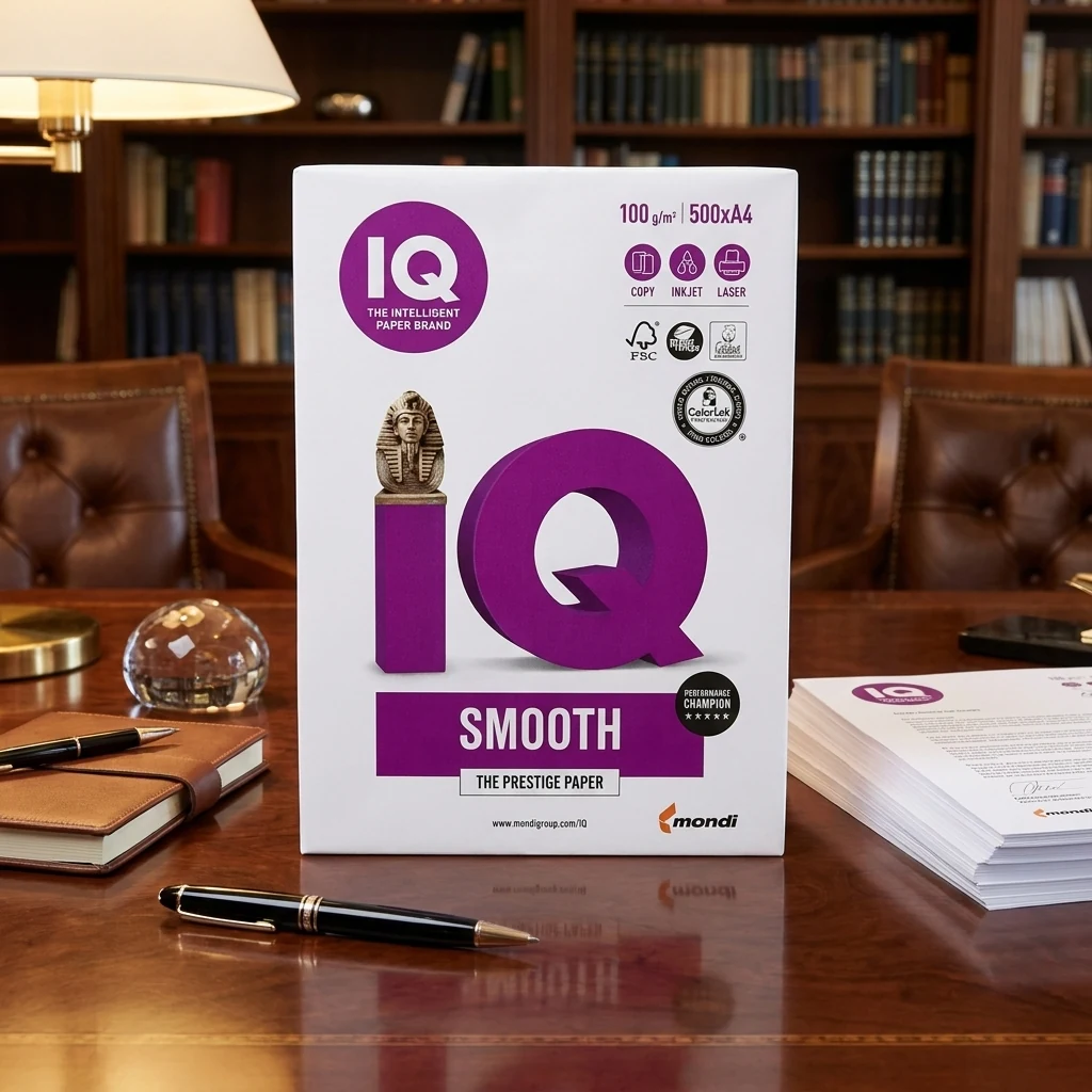 Папір А4 100 г/м2 IQ Smooth 500 арк