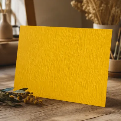 Папір для дизайну Colore A4 (21*29,7см), №27 gialo, 200г/м2, жовтий, дрібне зерно, Fabriano