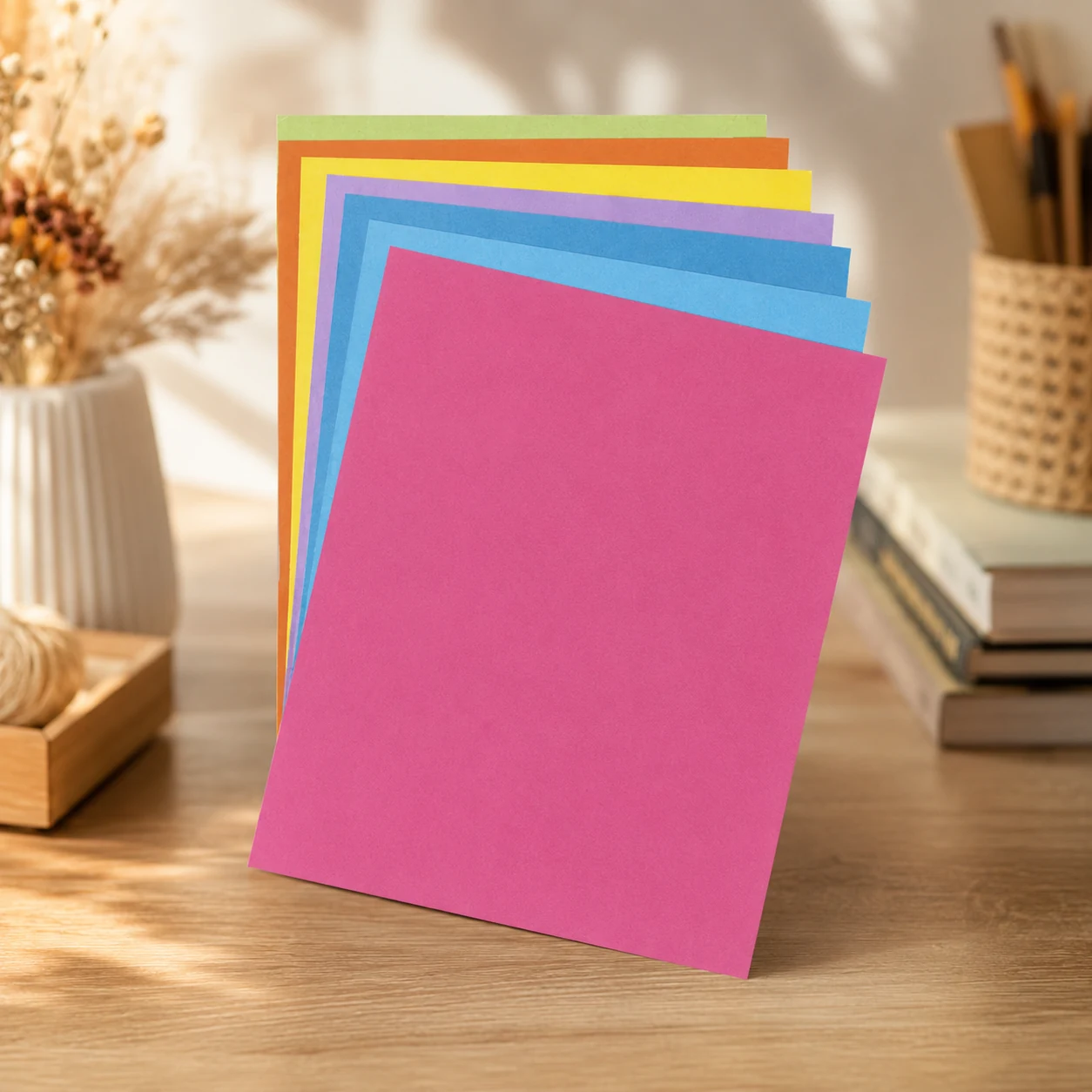 Папір для дизайну Colore B2 Fabriano жовтий 200г/м² — Хобі та декор