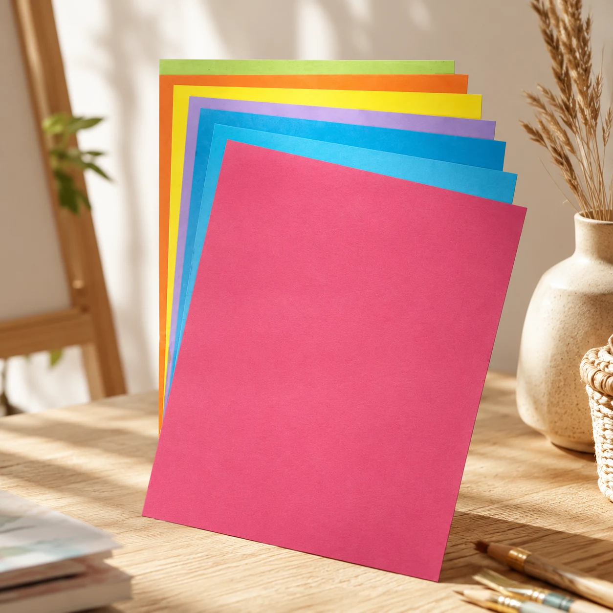 Папір для дизайну Colore B2 червоний 200г/м² Fabriano — Хобі та декор