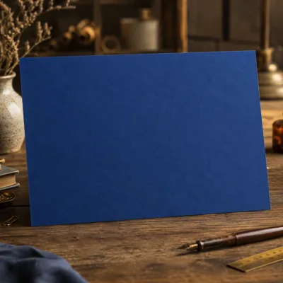 Папір для дизайну Colore B2 (50*70см), №34 bleu, 200г/м2, темно-синій, дрібне зерно, Fabriano