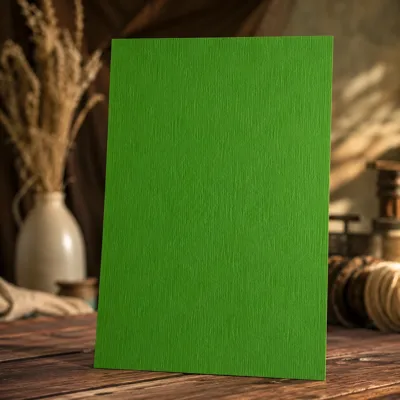 Папір для дизайну Elle Erre B1 (70*100см), №11 verde, 220г/м2, зелений, дві текстури, Fabriano