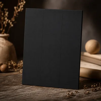 Папір для дизайну, Fotokarton A4 (21*29.7см), №90 Чорний, 300г\м2, Folia