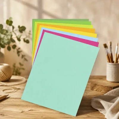 Папір для дизайну Fotokarton B1(70*100cм), №58 Хвойно-зелений, 300г\м2, Folia