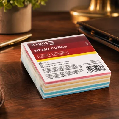 Папір для нотаток 80*80*20мм кольор.Color проклеєний D8022 Delta