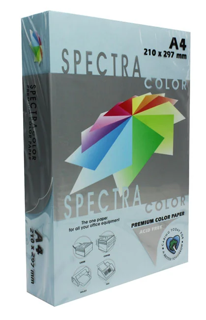 Папір кольоровий А4 75 Блакитний пастельний "Blue 180" Spectra — фото 2