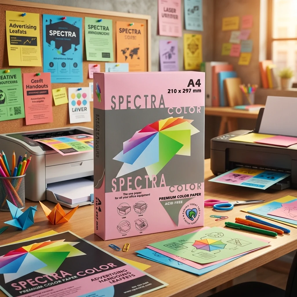 Папір кольоровий А4 75 Рожевий "Pink 170" Spectra