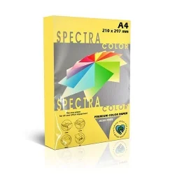 Папір кольоровий А4 75 Жовтий пастельний "Yellow 160" Spectra — фото 2