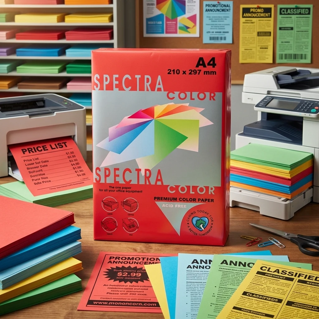 Папір кольоровий А4 80 Червоний "Red 250" Spectra