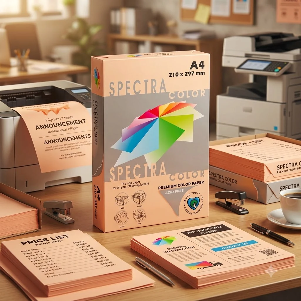 Папір кольоровий А4 80 Персиковий "Peach 150" Spectra