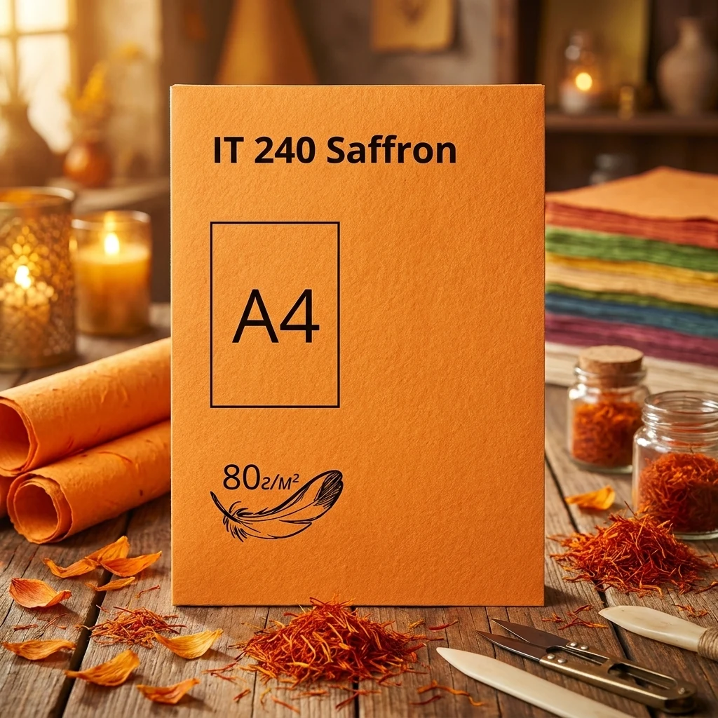 Папір кольоровий А4 80 Помаранчевий "Saffron 240" Crystal