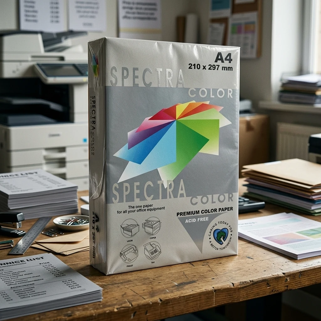 Папір кольоровий А4 80 Сірий інтенсивний "Platinum 272" Spectra
