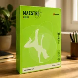 Папір кольоровий A4 160г/м Intensive 250арк MA42 Spring Green зелений Maestro Color — фото 1