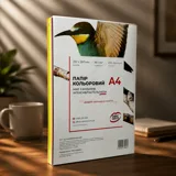 Папір кольоровий Офіс Центр A4 80г/м 200 арк. мікс 5 кольорів Веселка Неон — фото 1