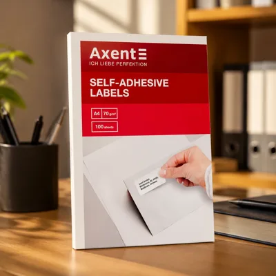 Папір Labels Axent 2460A 210*297мм 1шт/арк.прямі краї