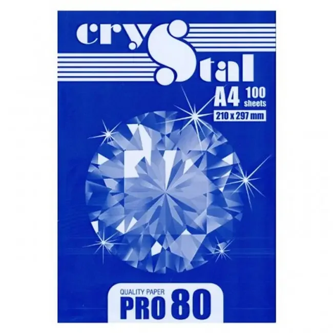 Папір офісний А4 80 г/м2 100 л "Crystal pro 80"