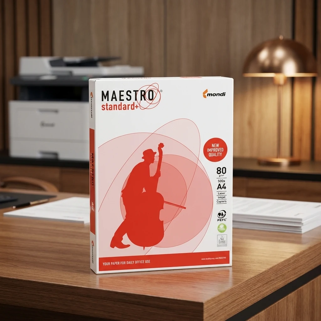 Папір офісний А4 80 г/м2 "Maestro Standard+"