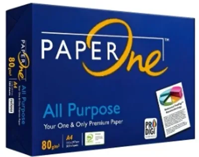ПАПІР ОФІСНИЙ A4 Paper One All Purpose 80 г/м2