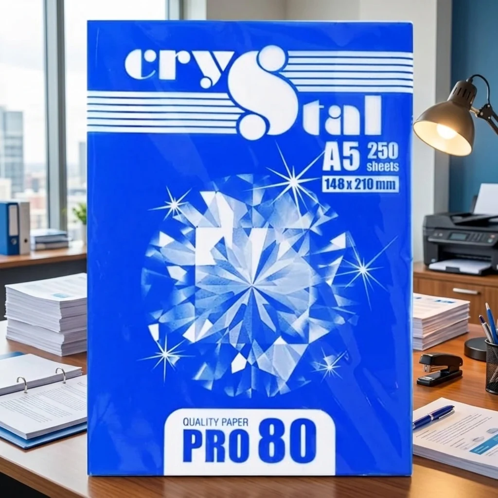 Папір офісний А5 80 г/м2 250 арк "Crystal Pro 80"