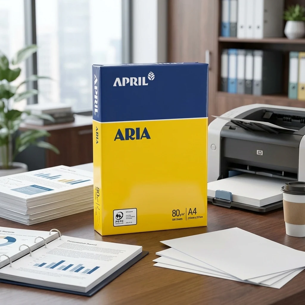 Папір офісний APRIL ARIA A4, 80 г/м, 500 аркушів