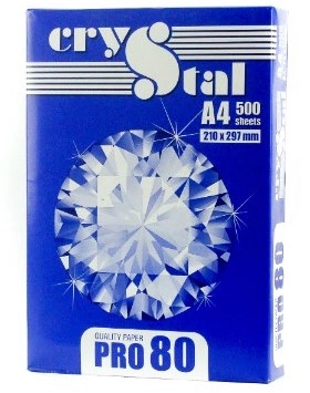 Папір офісний А4, Crystal Pro80, клас C, 500 л, UPM — фото 2